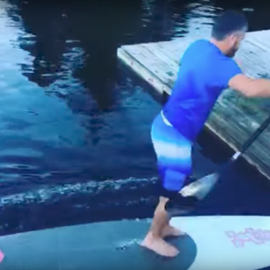 Paddle Board Blooper