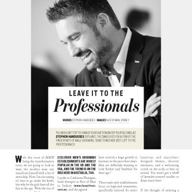 Leave It To The Professionals Men’s Muscle & Health